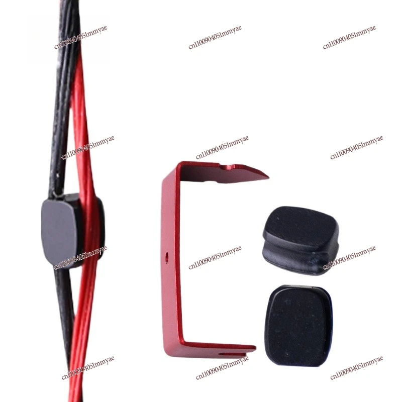 

Compound Bow and Arrow Metal Peephole Orthotic Splitter Bowstring Adjuster Bowstring Orthotic Compound Bow