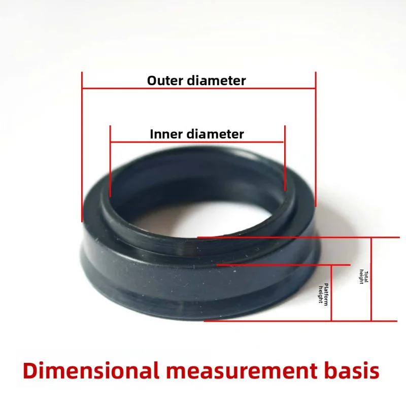 10pcs ZHM Cylinder High Step Dustproof Composite Seal High Temperature Piston Ring Hydraulic Oil Seal