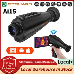 Official Genuine GTGUARD Ai15 Night Vision Goggles Outdoor Surveillance Monocular Thermal Imaging Telescope HD Sensor Resolution