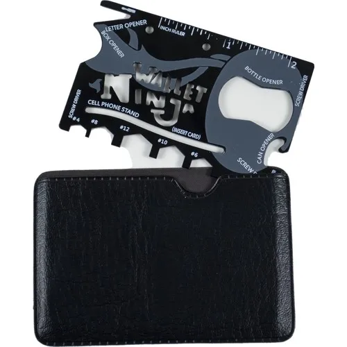 Als Credit Card Sized Multi-Purpose Card, Tool Bag, Tool Set, Ninja Wallet