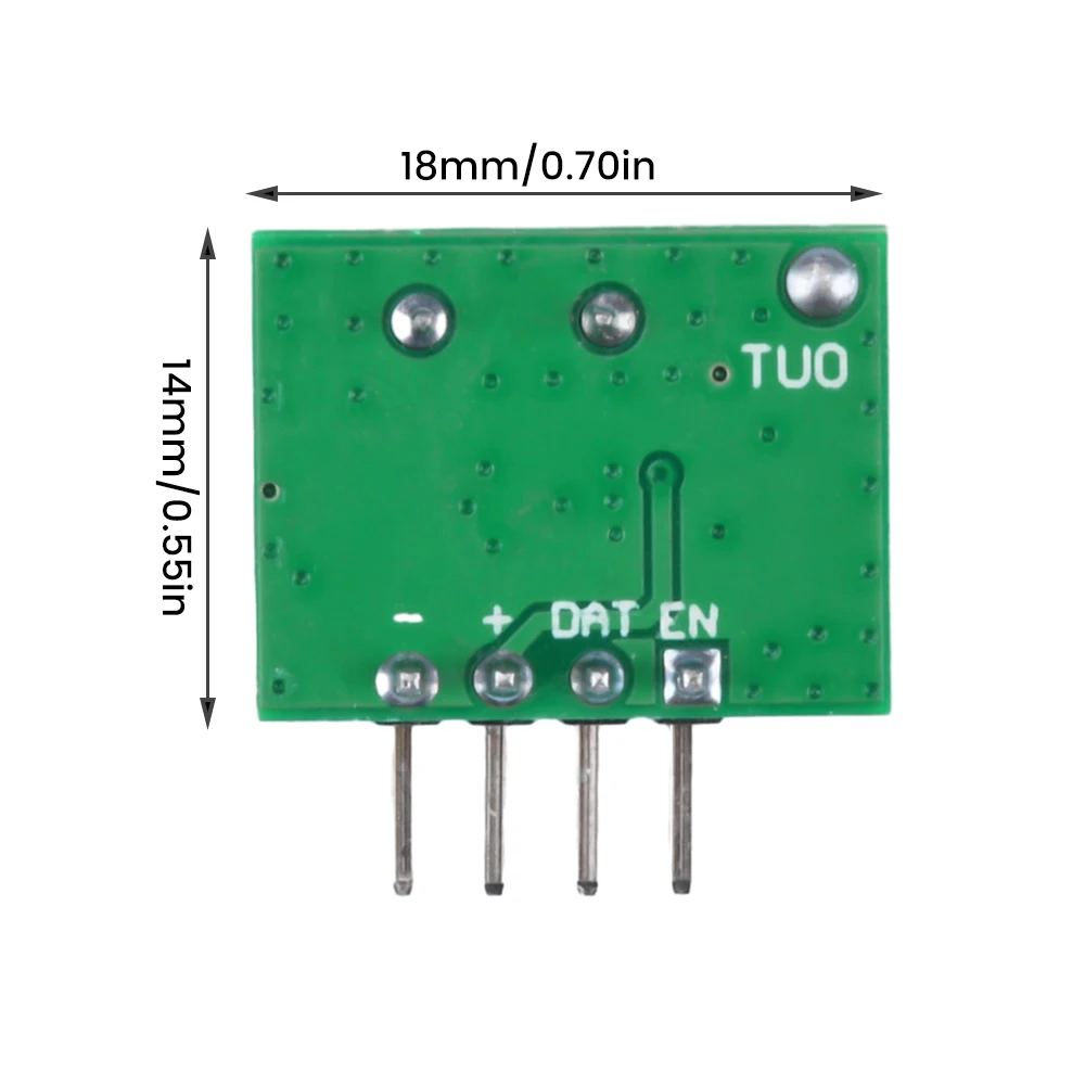 433 Mhz Superheterodyne RF Receiver and Transmitter Module 433Mhz Remote controls For Arduino Wireless module Diy Kits