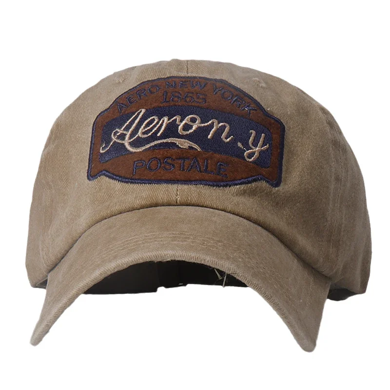 Washed Cotton Baseball Cap for Women and Men Retro Truck Driver Cap Fashion Letter Embroidery Snapback Hat Unisex Bonnet Gorras