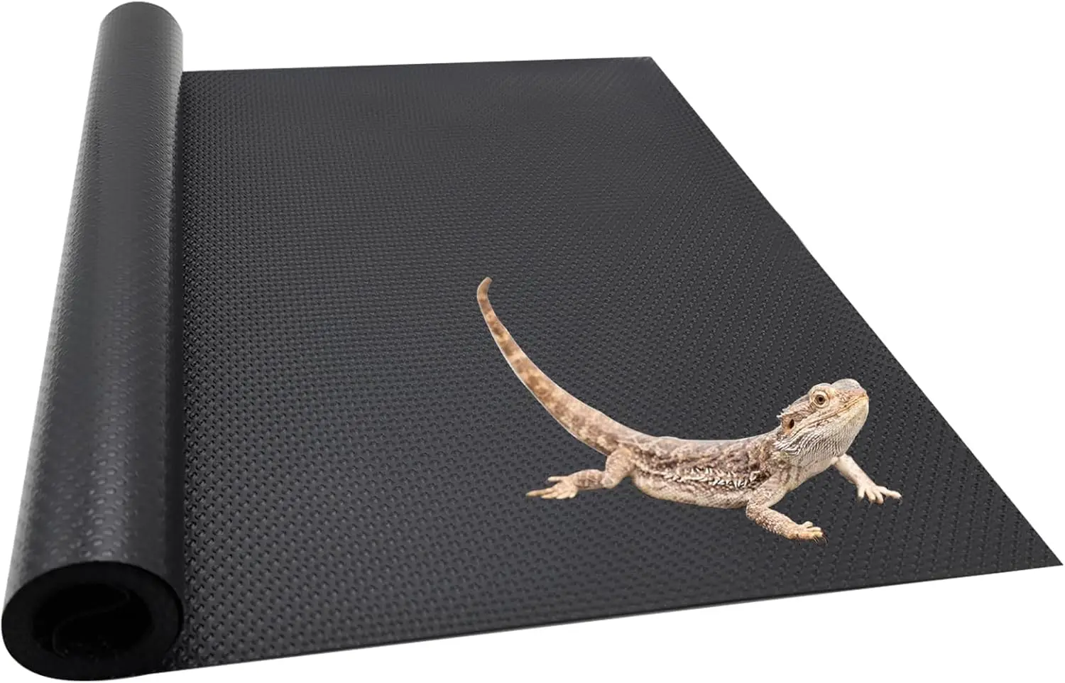 

Cuttable Reptile Carpet Mat, 17.7x78.7in, Non-Slip Terrarium Liner for Bearded Dragon, Leopard Gecko, Snake, Tortoise