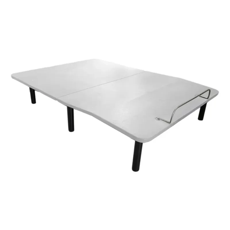 New Leather Adjustable Bed – Multi-Function Frame, Adjustable & Foot Height, with Massage / Charging / USB,