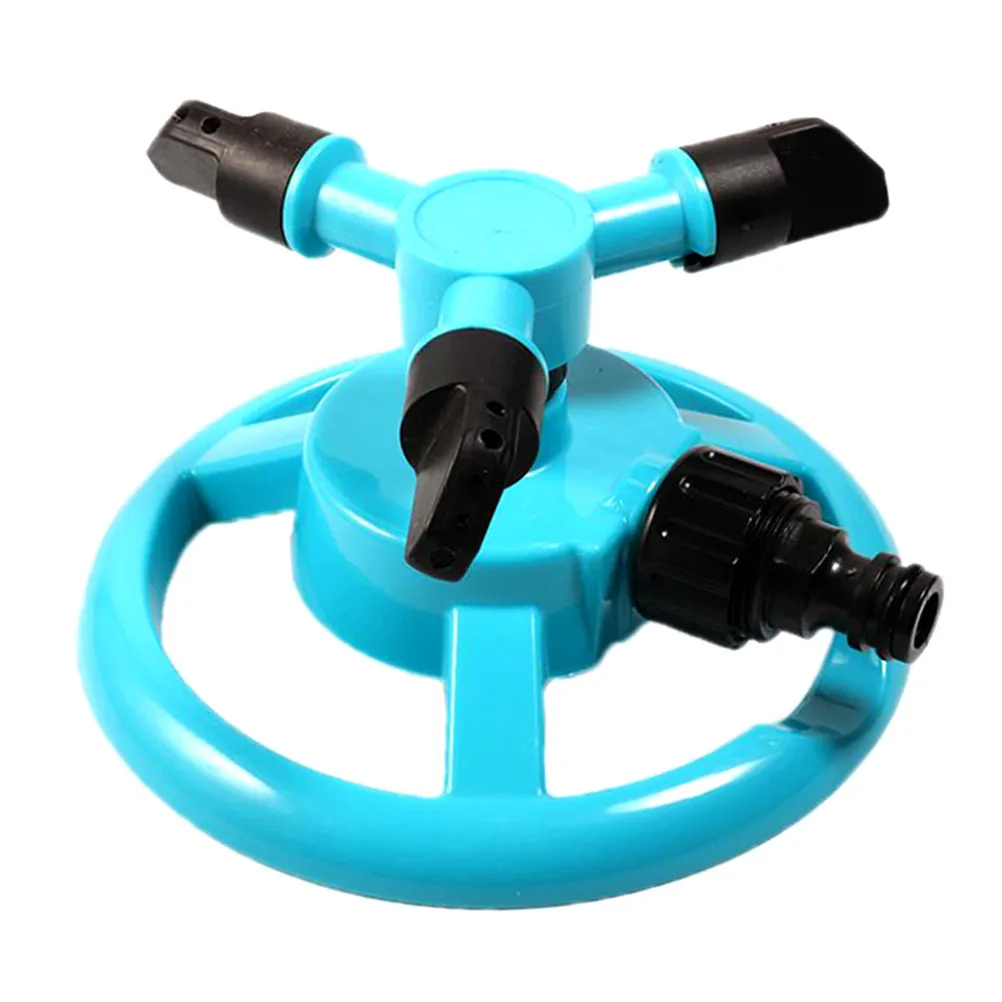 1Pcs Crescent Shape Garden Sprinkler Rotating 360 Degree Watering Tool for Lawns Trees Shrubs Lawn Sprinkler Water Sprayer