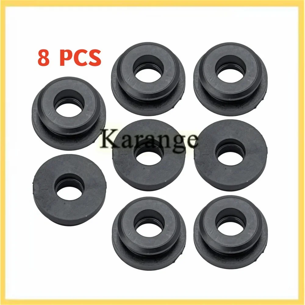 8X 74173-SJ4-000 74173-SK3-E00 For Honda Accord Civic Radiator Assembly Upper Insulator Mounts Bushing Rubber Black 74173SJ4000