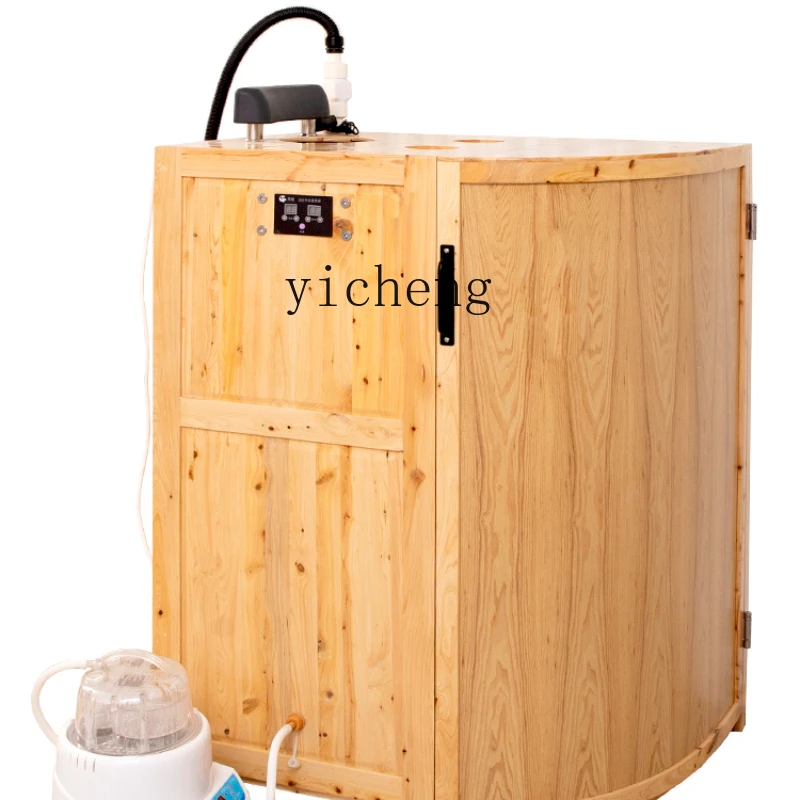 

Zk Sauna Machine Household Whole Body Chinese Medicine Steam Fumigation Bucket Sauna Room Small Family Wet and Dry Physiotherapy