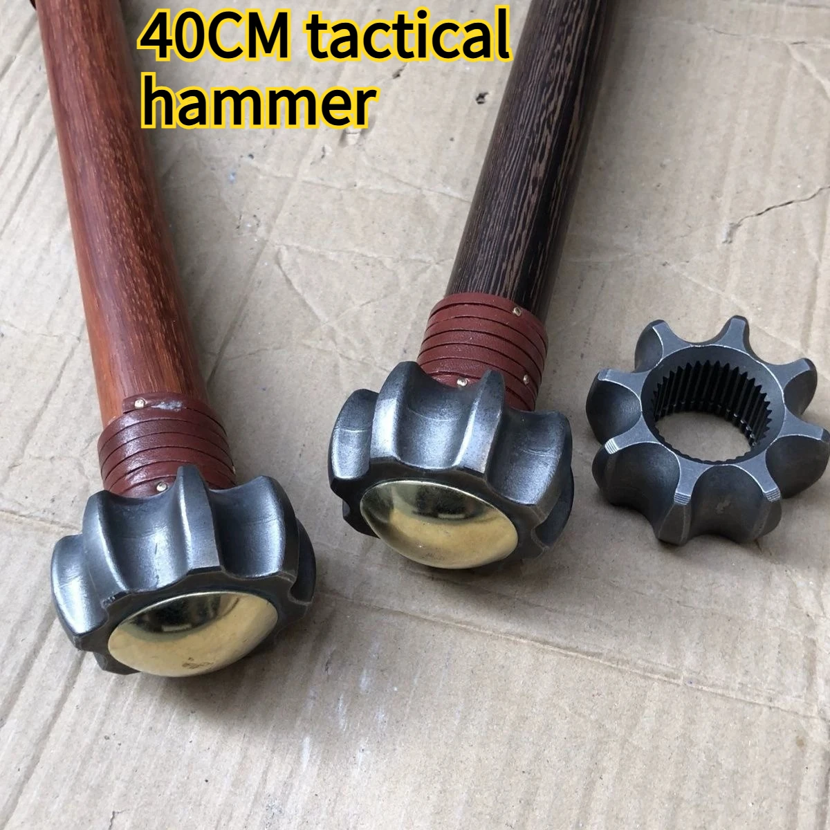 Multi Purpose Outdoor Bearing Steel Self-defense Tactical Hammer Camping Portable Vehicle Emergency Hammer