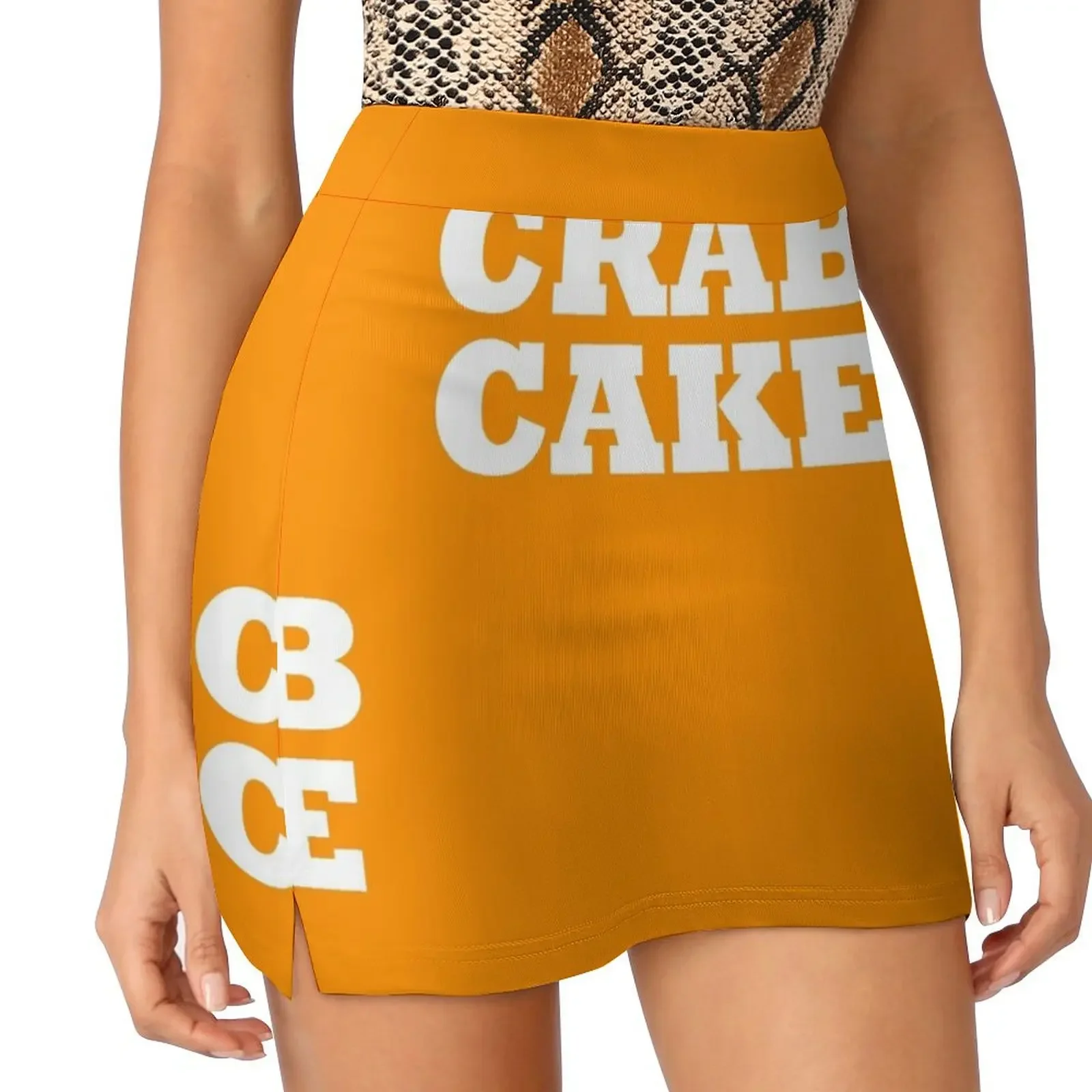 

Crab Cake Simple Food Halloween Costume Party Cute & Funny T shirt Mini Skirt skirts for womens women's skirts trend 2025