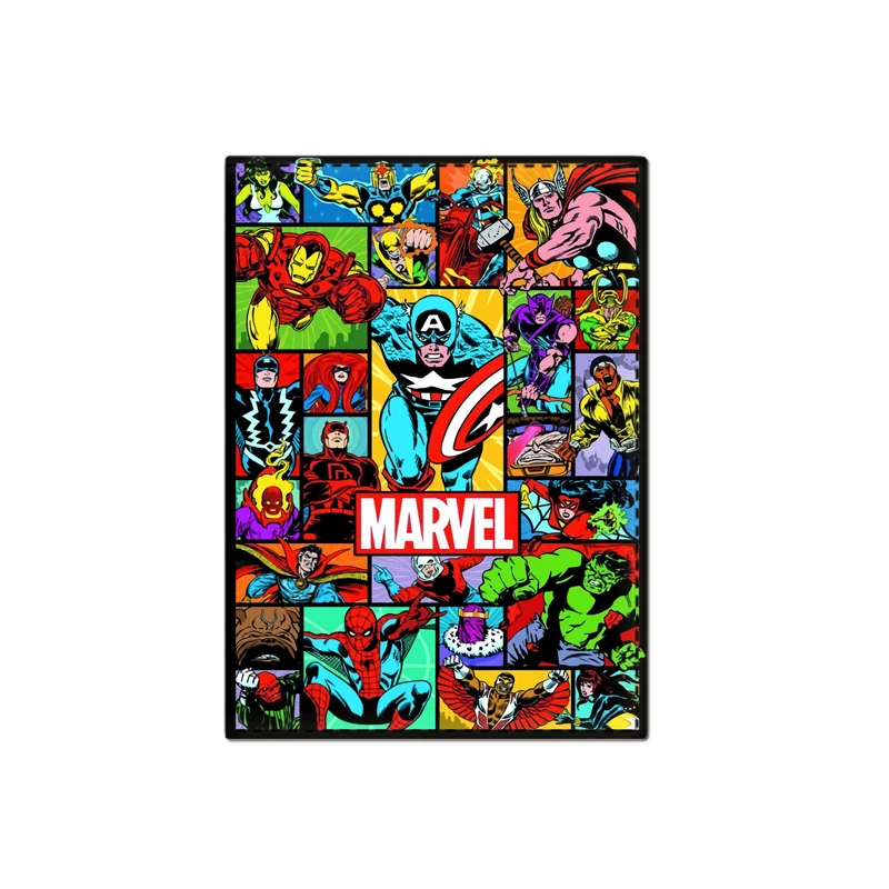 The Avengers Passeport Cover, Smile Heroes, Travel Passport Holder, Spider-Man Credit Card Wallet, Ticket Case, Air Tag, New