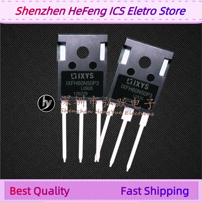 

10-20 шт. IXFH60N50P3 TO-247 500В 60А Быстрая доставка, ХИТ ПРОДАЖ