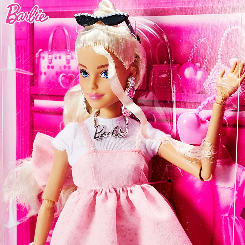 

Barbie Luxury Fashion Sweetheart Series Doll Classic Collection SweetCharm Gift for Girls Toy Hot Selling HYV27