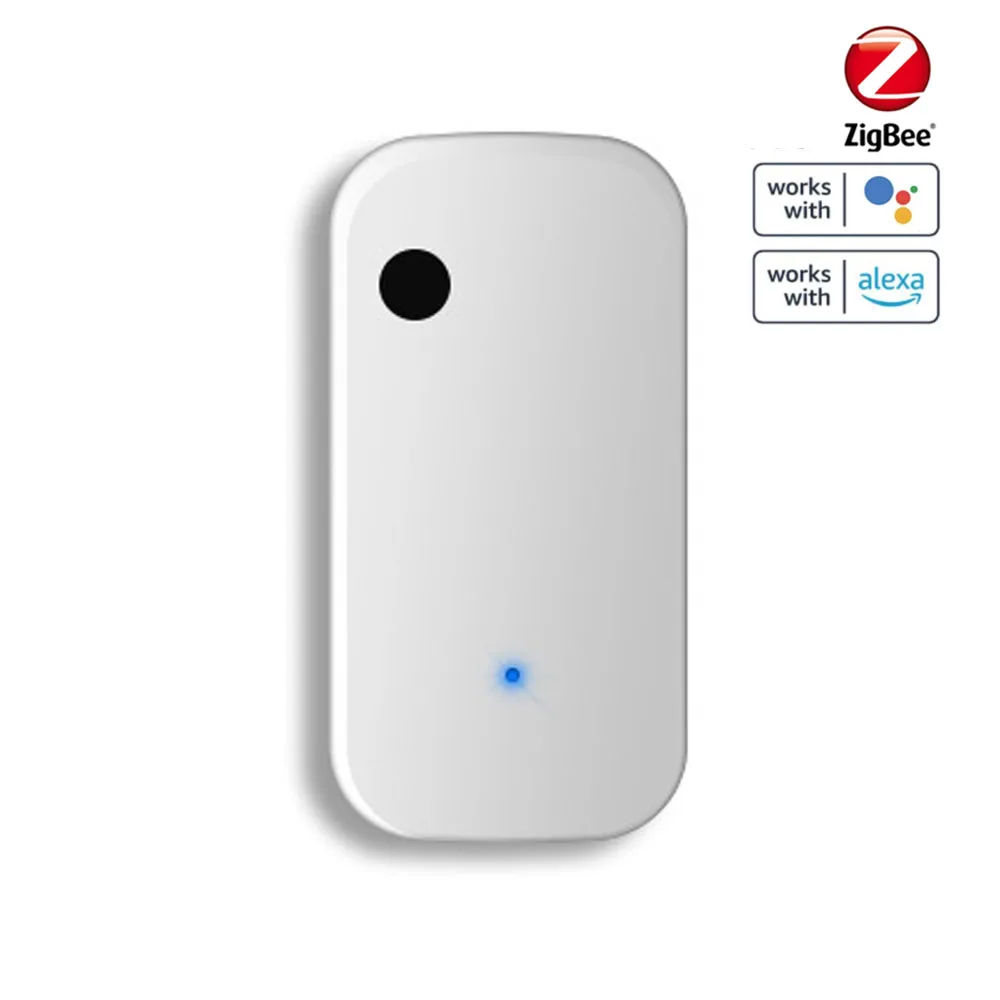 Tuya ZigBee WiFi Light Sensor Intelligent Home Illumination Sensor Linkage Control Brightness Sensor Work with Tuya Device