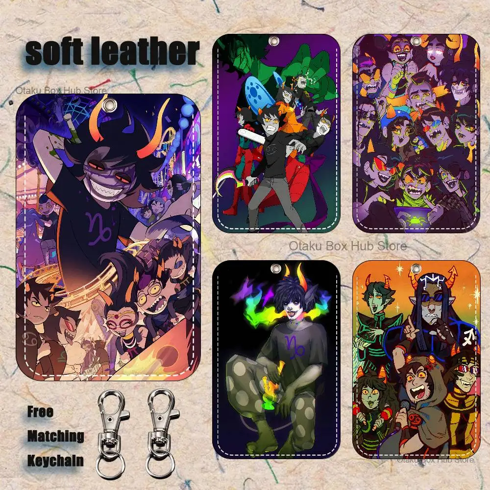 

G-GamzeeS M-Makara Fanart Holder Keychain For Bank Business Work Card Holder Student Card Protective Case Bus Card