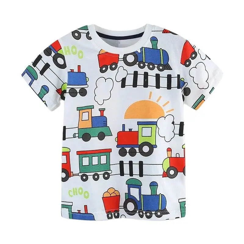 Xiaoma Wen - Baby 3D T-shirt, Cartoon Top, Children's Casual Wear