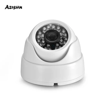 AZISHN AHD Security Camera 5MP 1080P 720P Indoor IR CUT Filter 24LEDS Night Vision CCTV H.265+ Video Surveillance