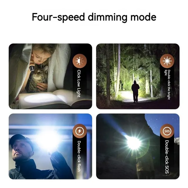 Philips 2025 New EDC Portable Flashlight Rechargeable LED Flashlights for Defensa Personal Self Defense Camping Hiking 6 Philips 2025 New EDC Portable Flashlight Rechargeable LED Flashlights for Defensa Personal Self Defense Camping Hiking 6
