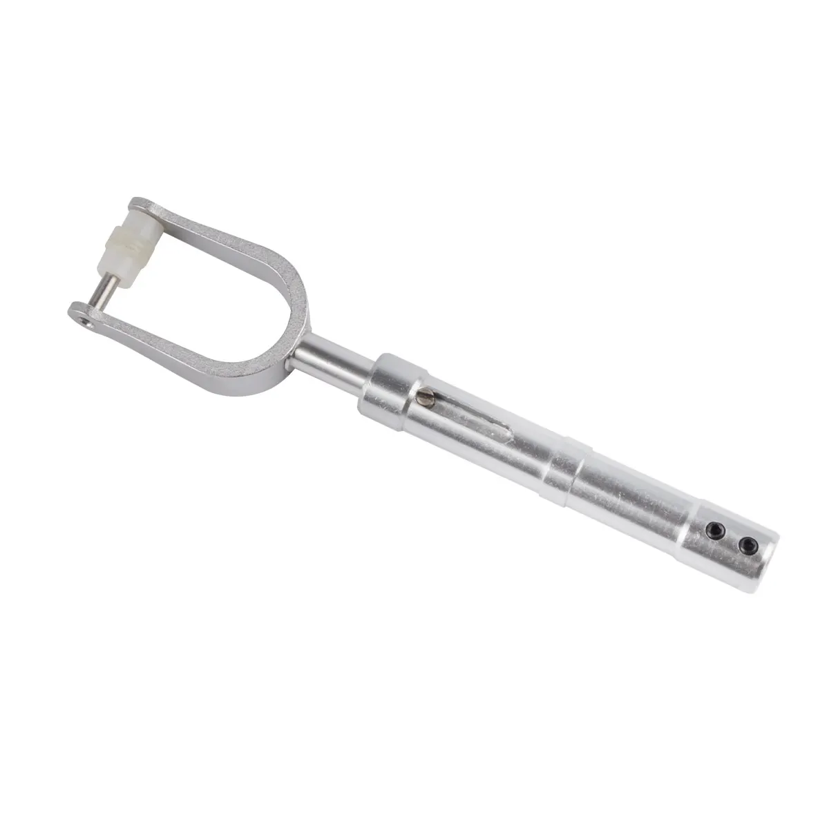 Train d'atterrissage en aluminium CNC de 125mm pour avion RC, pièces d'amortissement des vibrations en métal pour hélicoptère de jambe de force d'absorption des chocs robuste