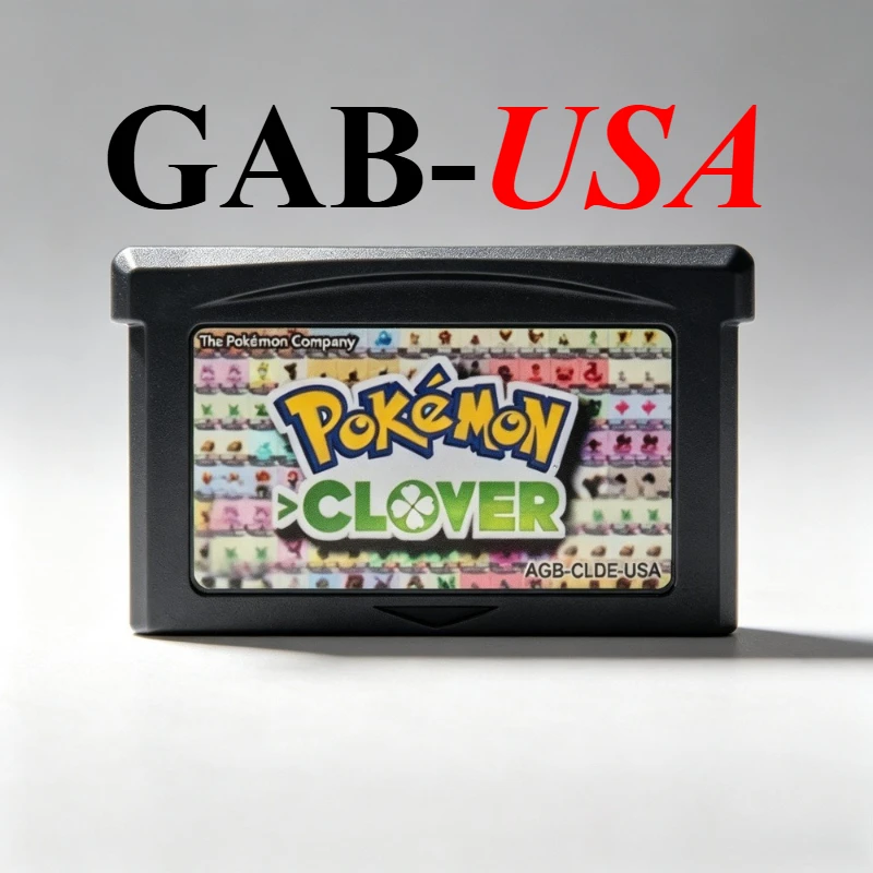 USA GBA Pokémon Spielmodul 32-Bit Videospielkonsolen-Karte AshGray Liquid Crystal Light Platinum Spielkarten-Sammlung Geschenk – Detail 6