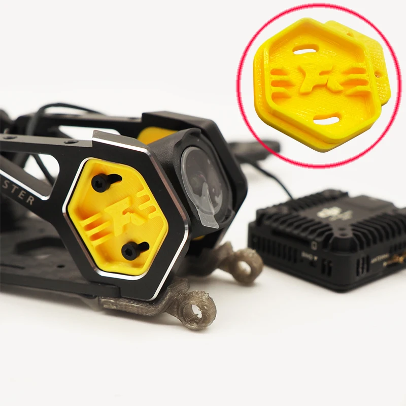 RC Racing Drone Camera Installation Fixture 3D Printed Antenna Fixing Seat for SpeedyBee Master5 V2 DJI O4 Pro Air Unit Parts