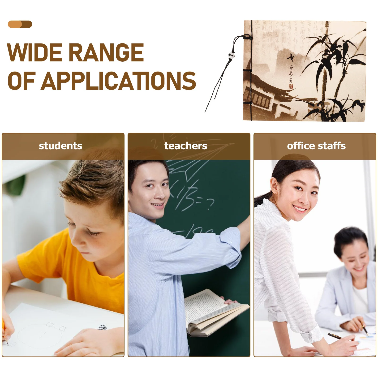 

Блокнот для рисования и живописи, модный скетчбук-журнал, идеальный подарок для художников, любителей и профессионалов.