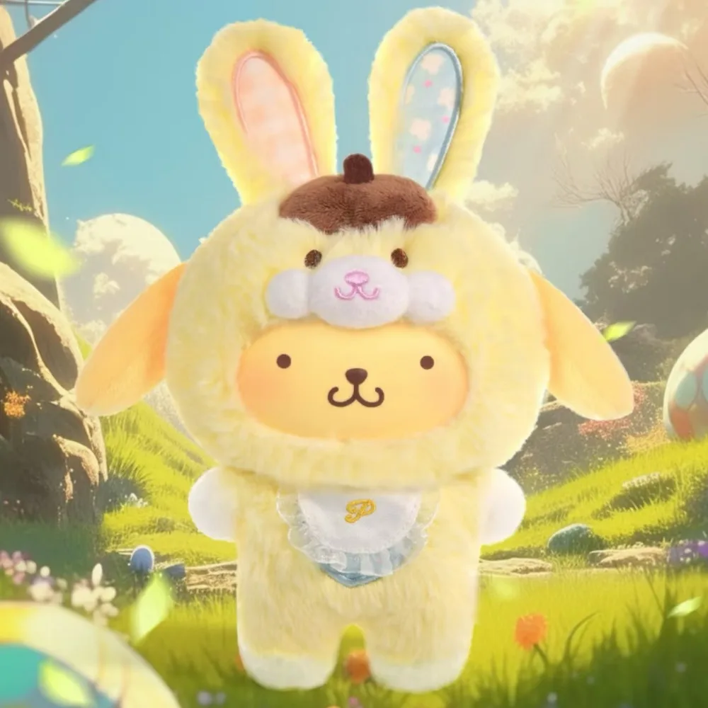 Nowa postać Sanrio Elf Bunny seria pudełko z niespodzianką zabawka winylowa twarz wisiorek tajemnicze pudełko Cinnamoroll Kuromi Melody lalka niespodzianka prezenty