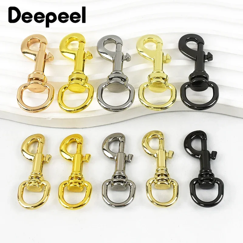 5/10/30Pcs 11/15mm Metal Bag Strap Buckles Swivel Lobster Clasp for Keychain Dog Collar Carabiner Hook DIY Hardware Accessories