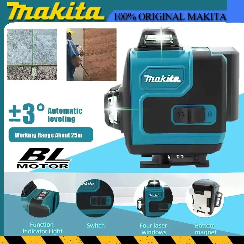 livella-laser-verde-makita-ad-alta-precisione-16-linee-360°-orizzontali-e-verticali-strumento-portatile-da-parete