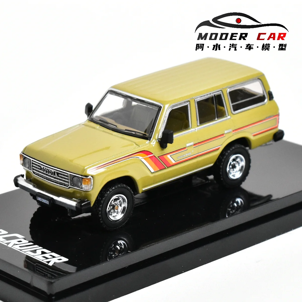 هواية اليابان HJ 1:64 عرض LC70 2001 LC60 1981 رهيبة دييكاست نموذج سيارة