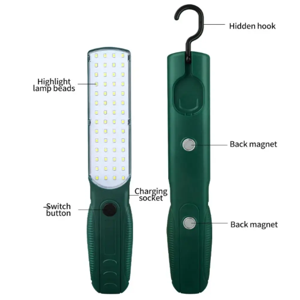 

Перезаряжаемый USB-фонарь LED COB с магнитом и крючком, ручной прожектор с технологией COB, мощная светодиодная перезаряжаемая лампа для экстренных ситуаций