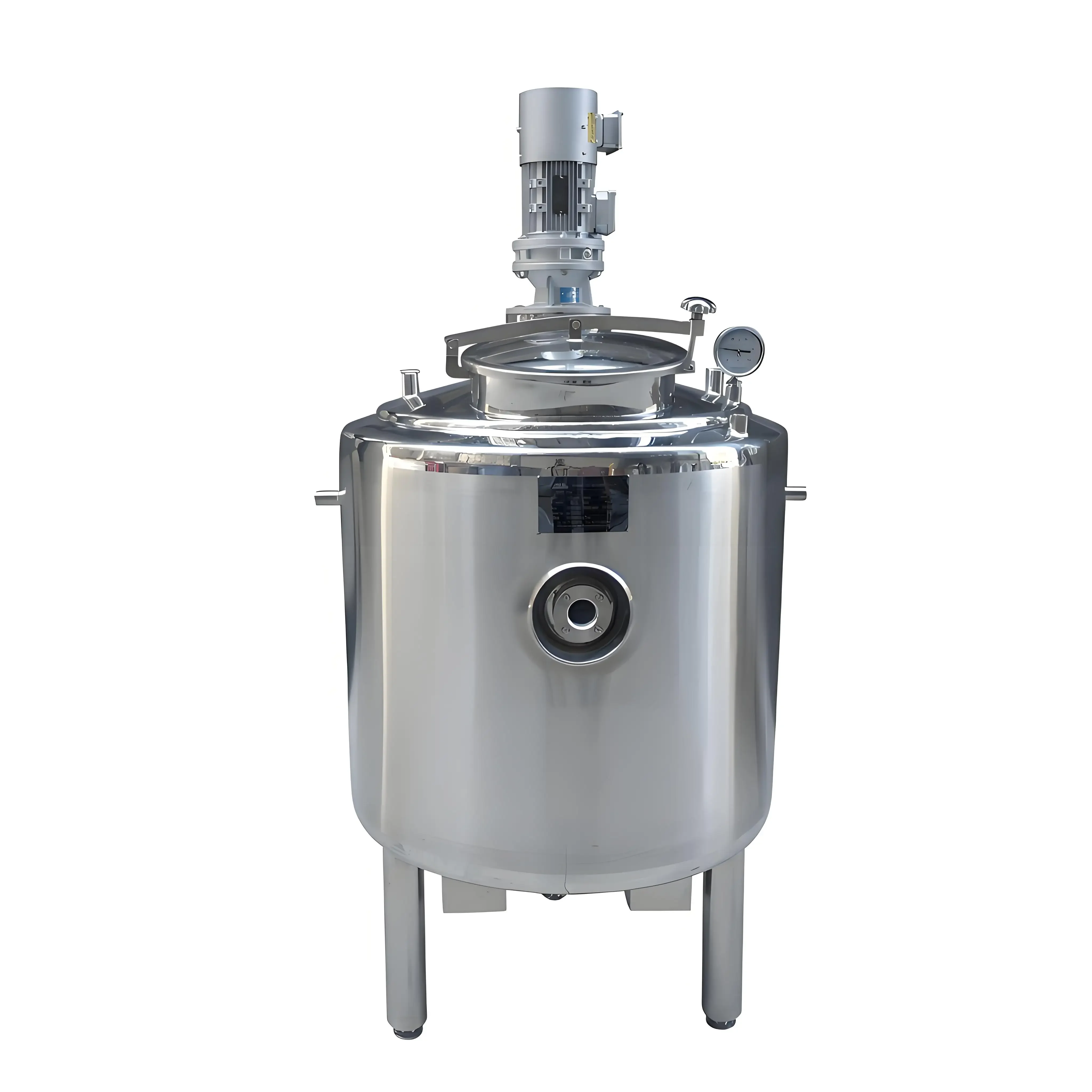 Core Components Motor-Powered Double-Walled Stainless Steel Pressure Vessel Fermentation Tank with High Productivity