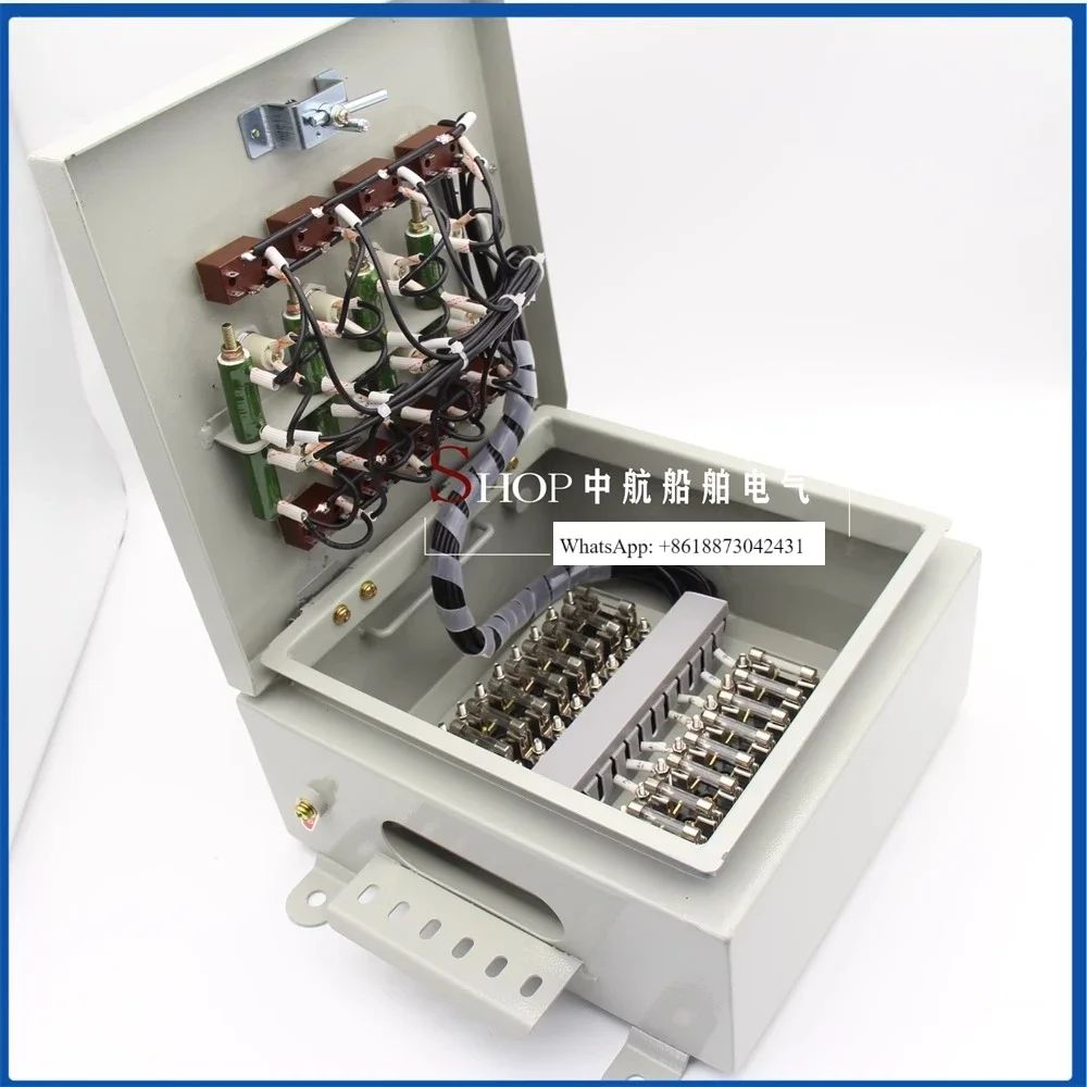 Steel signal lamp control box FXU-10 controller DC24V/AC220V control board 10 channels.
