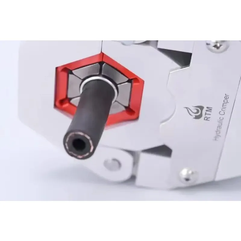 ماكينة تجعيد الأنابيب اليدوية الجديدة ماكينة تجعيد أنابيب تكييف الهواء للسيارة مكبس هيدروليكي يدوي محمول #1