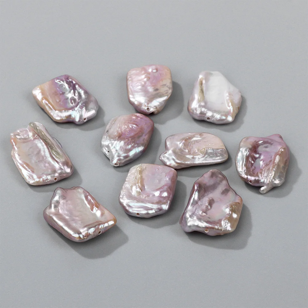 Irregular Natural Freshwater Pearl Bead Charm High Quality White Pearls Loose Beads For Jewelry Making Necklace Bracelet Earring