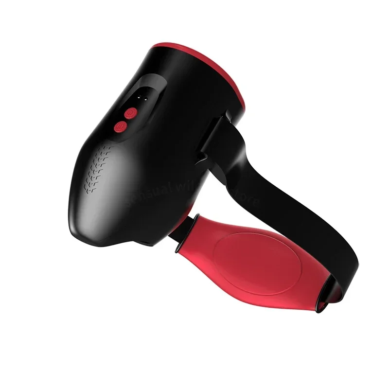 التلقائي مص ذكر جهاز استمناء الاهتزاز ساخنة اللسان الاستمناء المهبل الحقيقي جيب كس آلات الجنس لعب للرجل #4