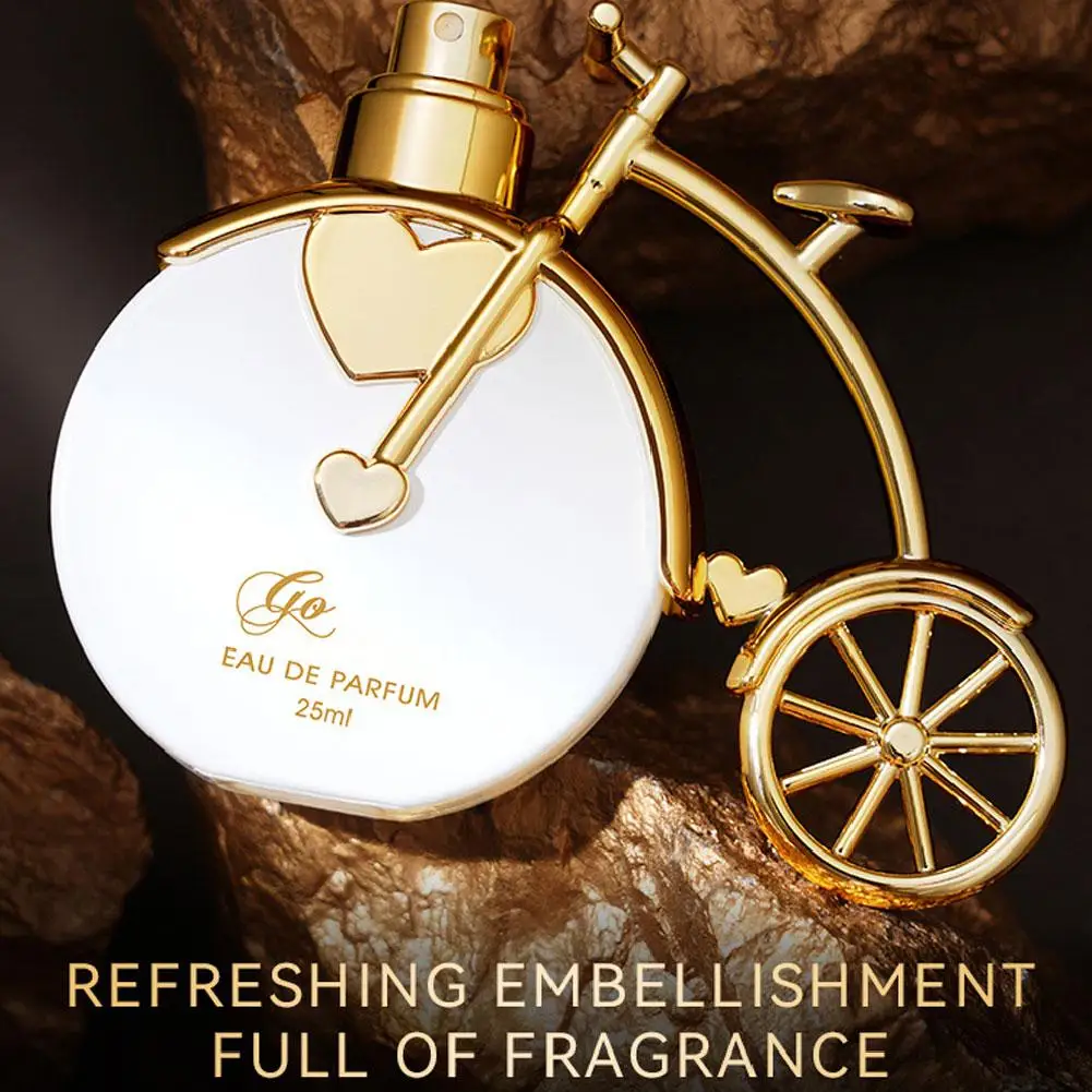 Женские духи для стайлинга велосипеда, розовые ароматные свежие восточные цветочные духи с подарочной коробкой, упаковка, праздничный подарок