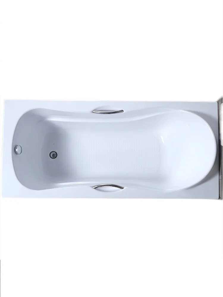 Acrylic Seamless Integrated Home Thickened Bathroom Bathtub Adult Bathtub Installation-free Hotel