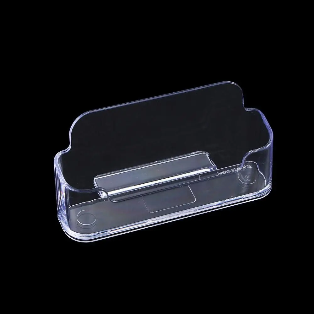 Display shelf Desk Shelf Box Memo Clip Holder Desk Business Holders Desktop Storage Box Card Display Stand Business Card Holder