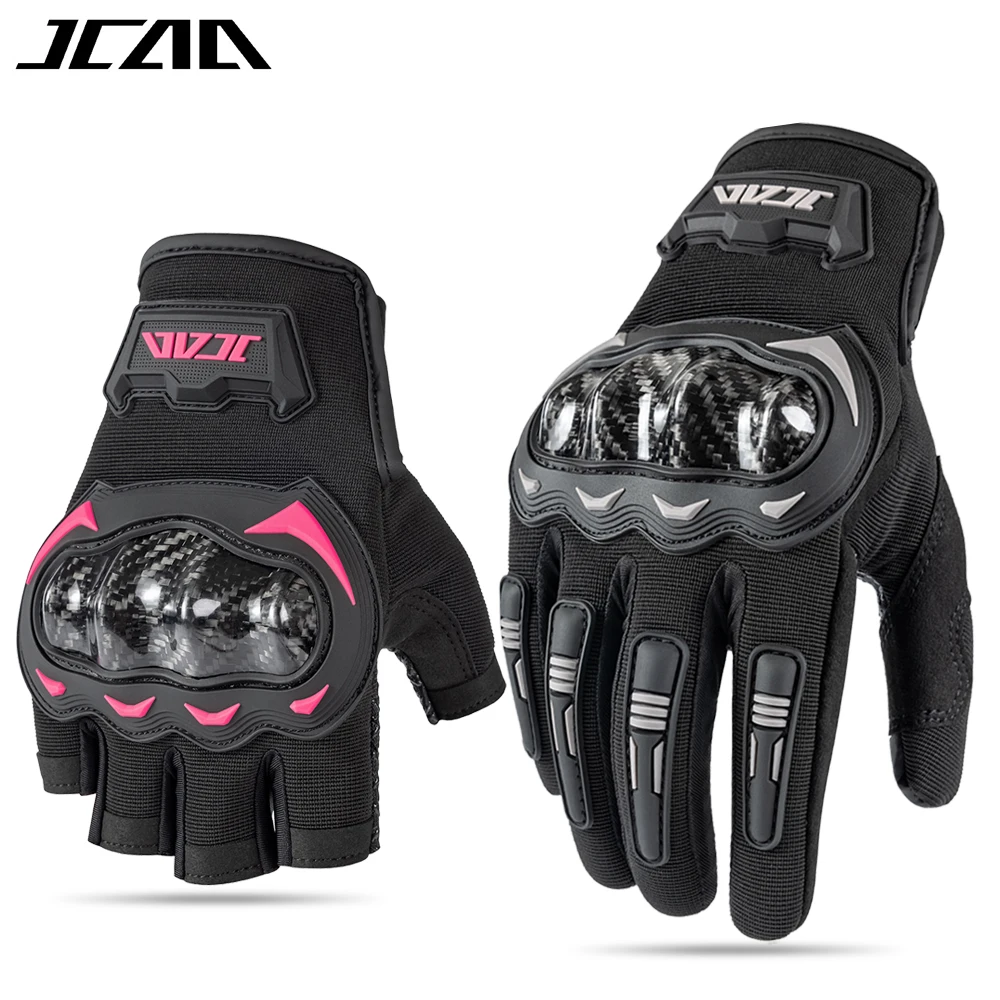 

Summer Breathable Motorcycle Gloves Touch Screen Full Finger Gloves Protective Anti-fall Guantes Moto Non-slip Riding Gloves