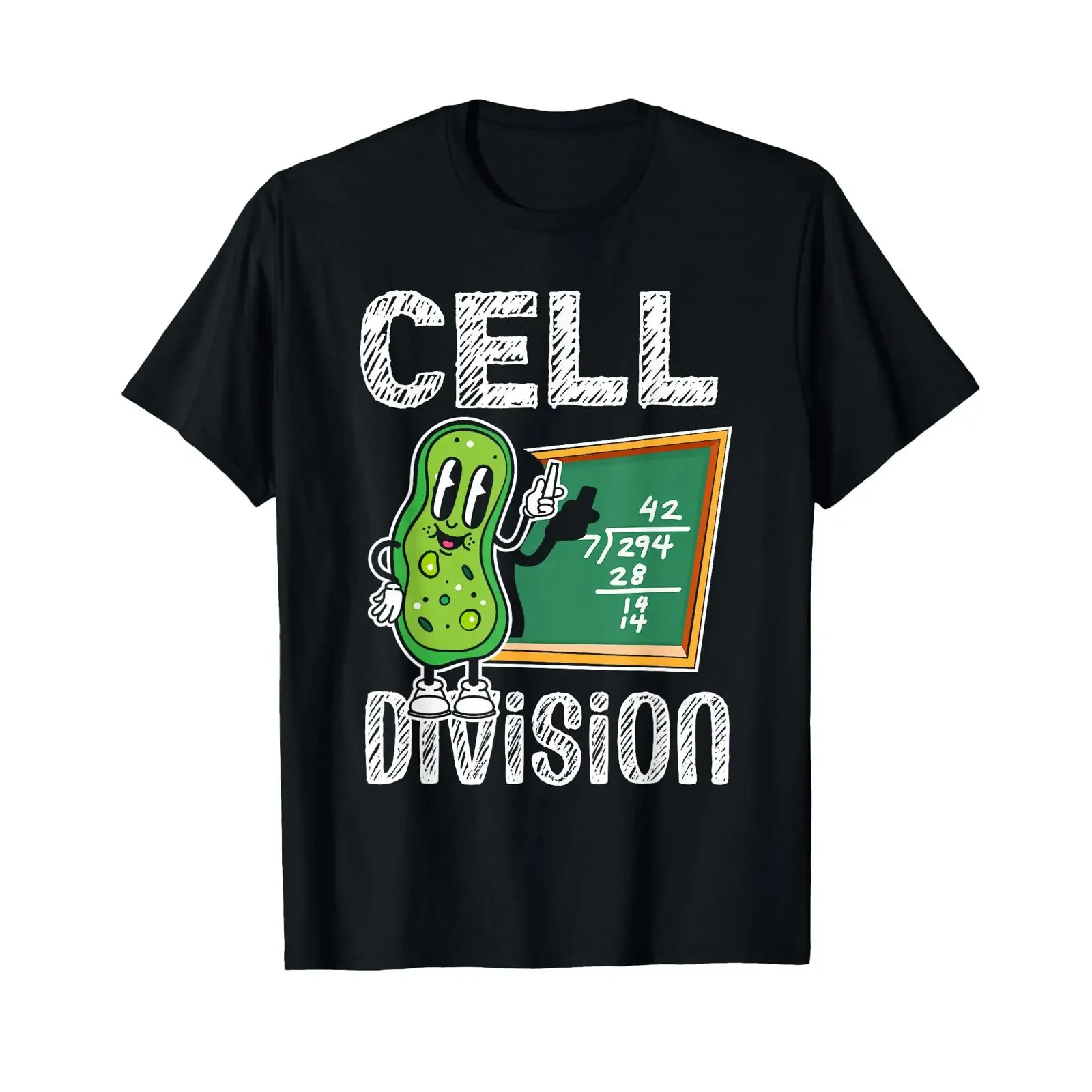Microbiology Microbiologist Biochemie Cell Division T Shirt black s vintage Washed Breathable Stylish Slightly homme