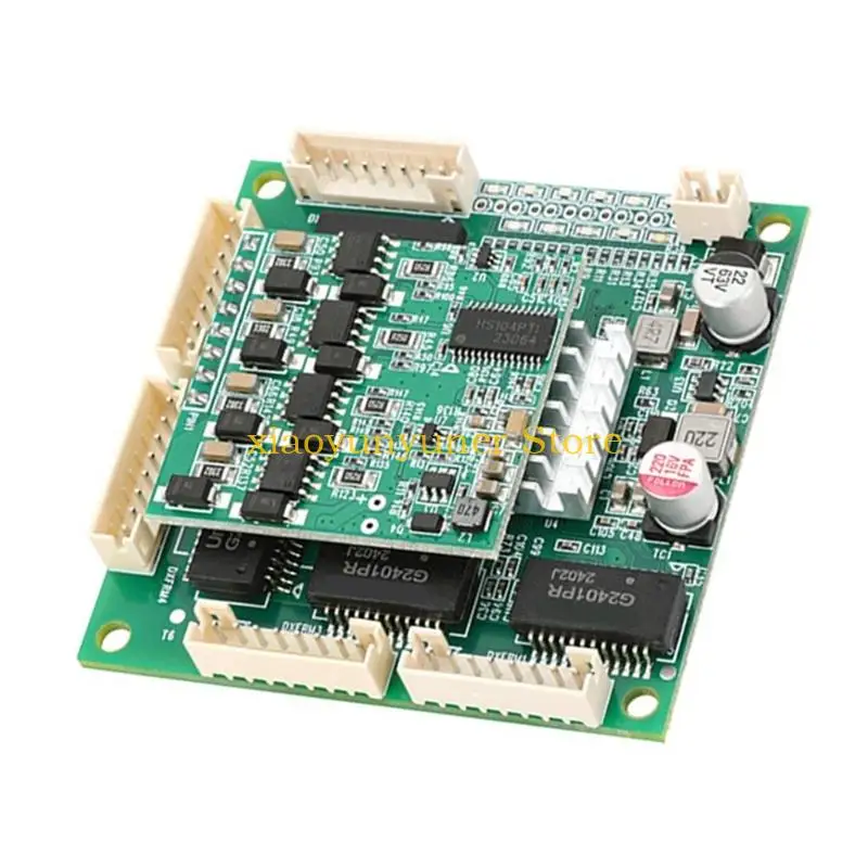 P9JB Fast Speed 5 Port Mini Gigabit Networking Switches With Embedded Development Board For Customs Applications