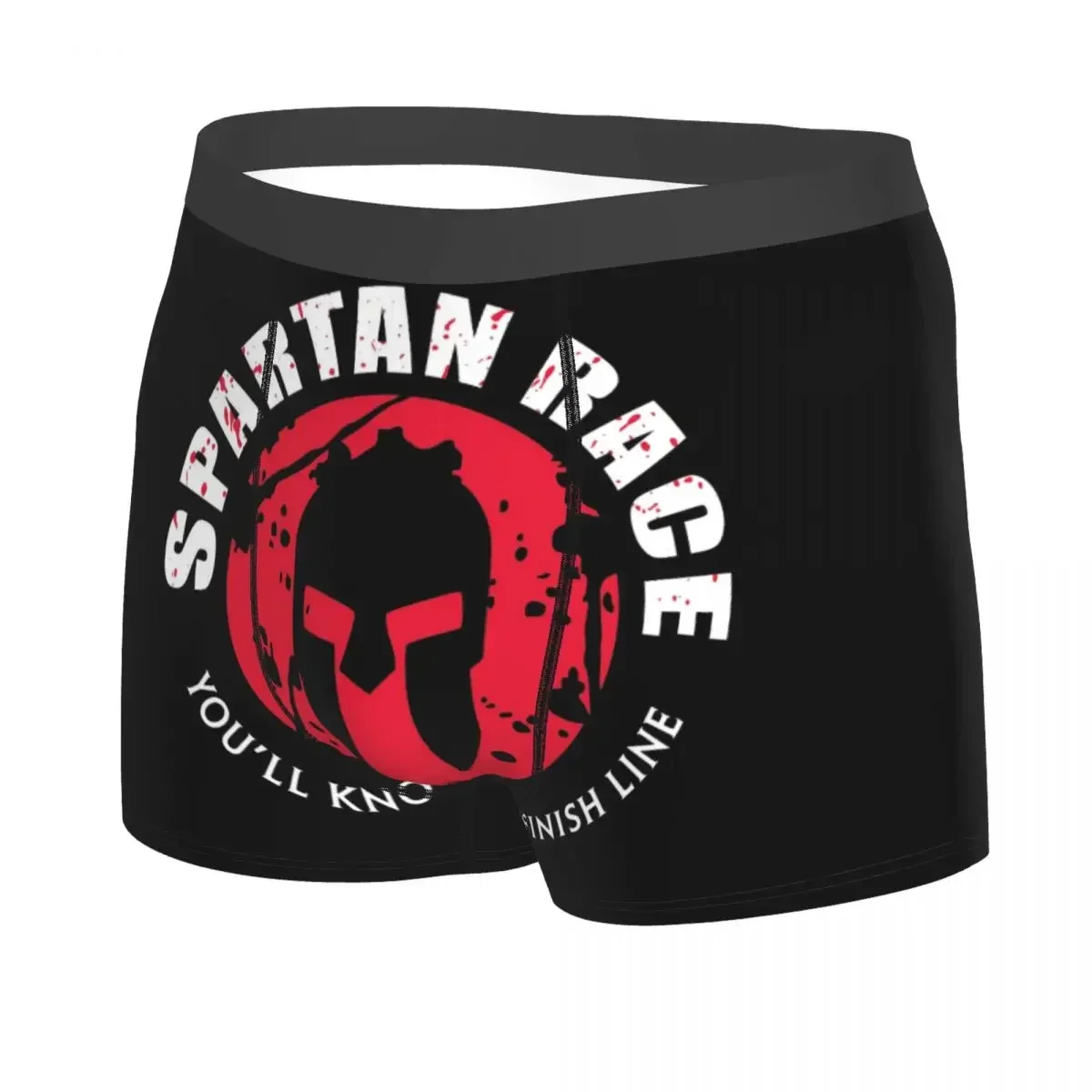 Spartan Race Sparta Spirit Boxer Shorts For Homme 3D Printed Underwear Panties Briefs Stretch Underpants