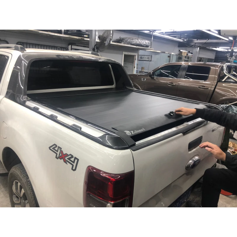 Ford pickup truck back cover flat top modified trunk cover cargo cover