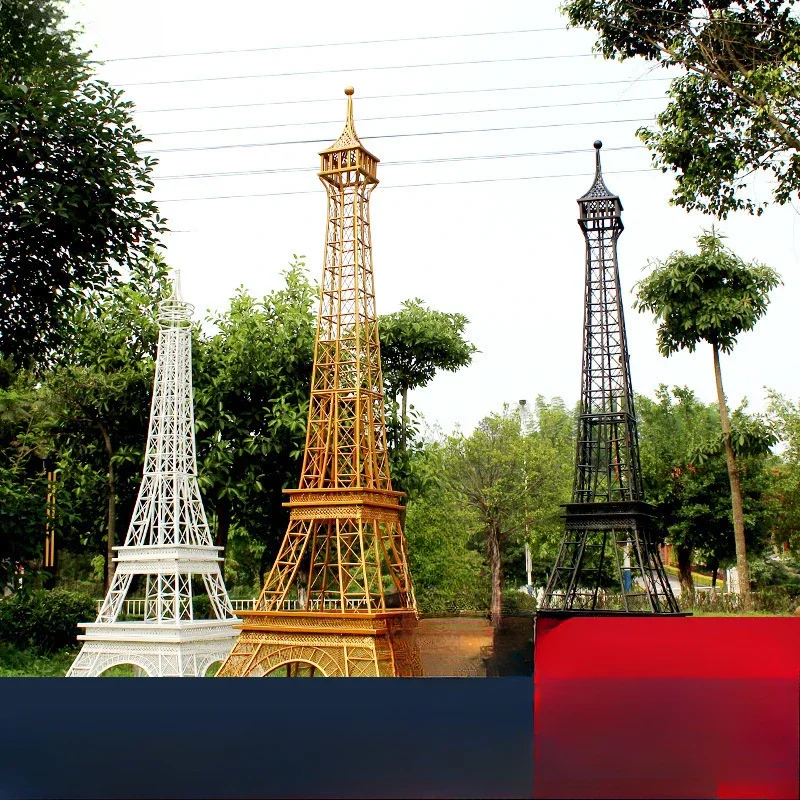 

Baijie France large Paris Eiffel Tower decoration props Eiffel photography wedding square decoration spot