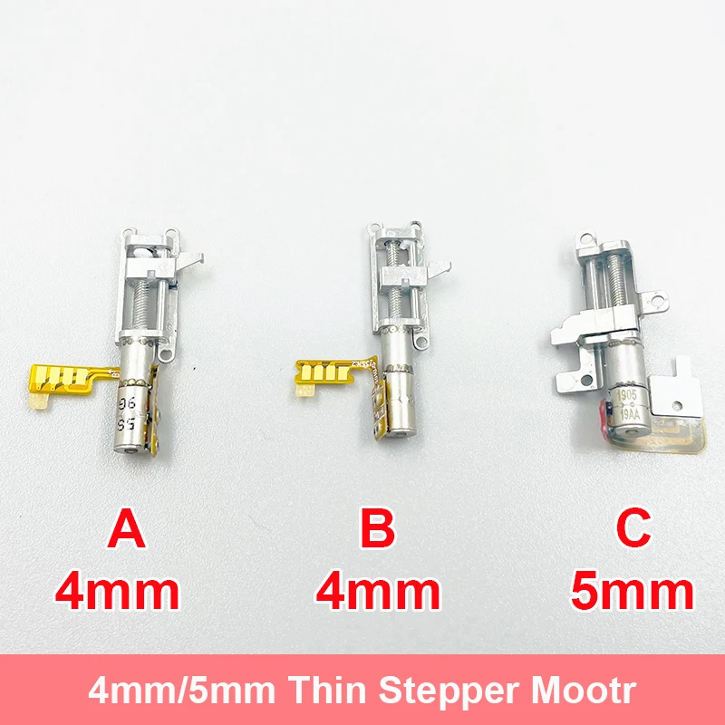 Micro 4mm/5mm Precision Planetary Gearbox Gear Stepper Motor 2-phase 4-wire Stepping Motor Linear Screw Metal Slider Block Nut