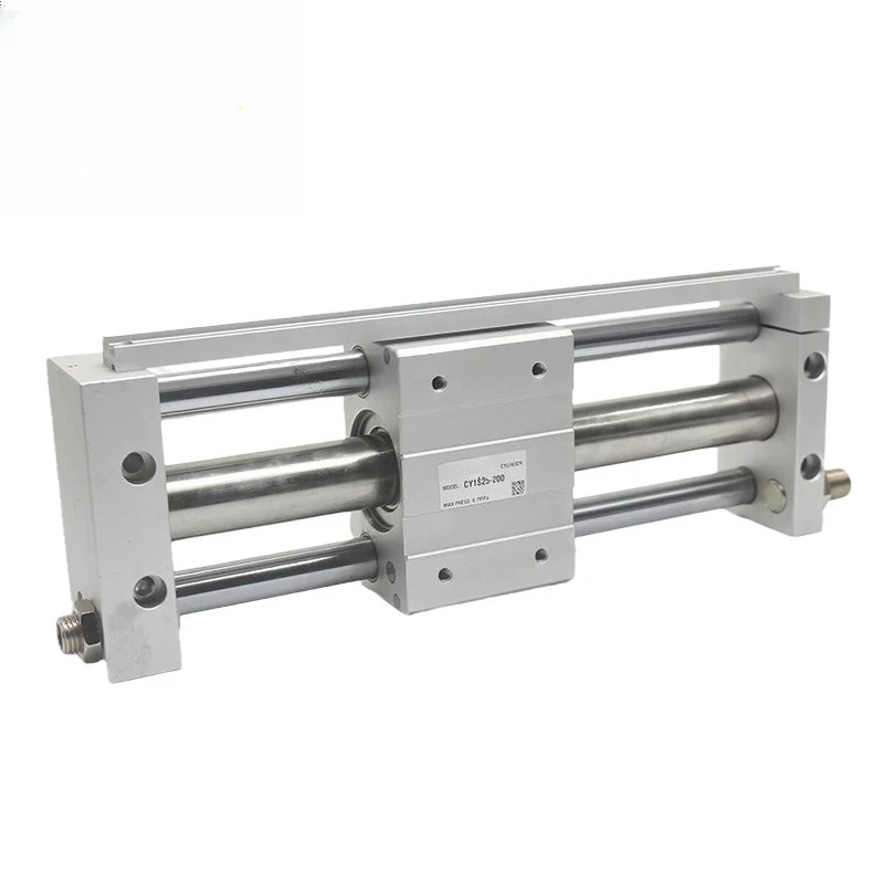 Three rod guide rail long stroke Magnetically Coupled rodless cylinder CDY1L10-100 CY1L16-200 CDY1L20-300 25-400 32-500 40-600