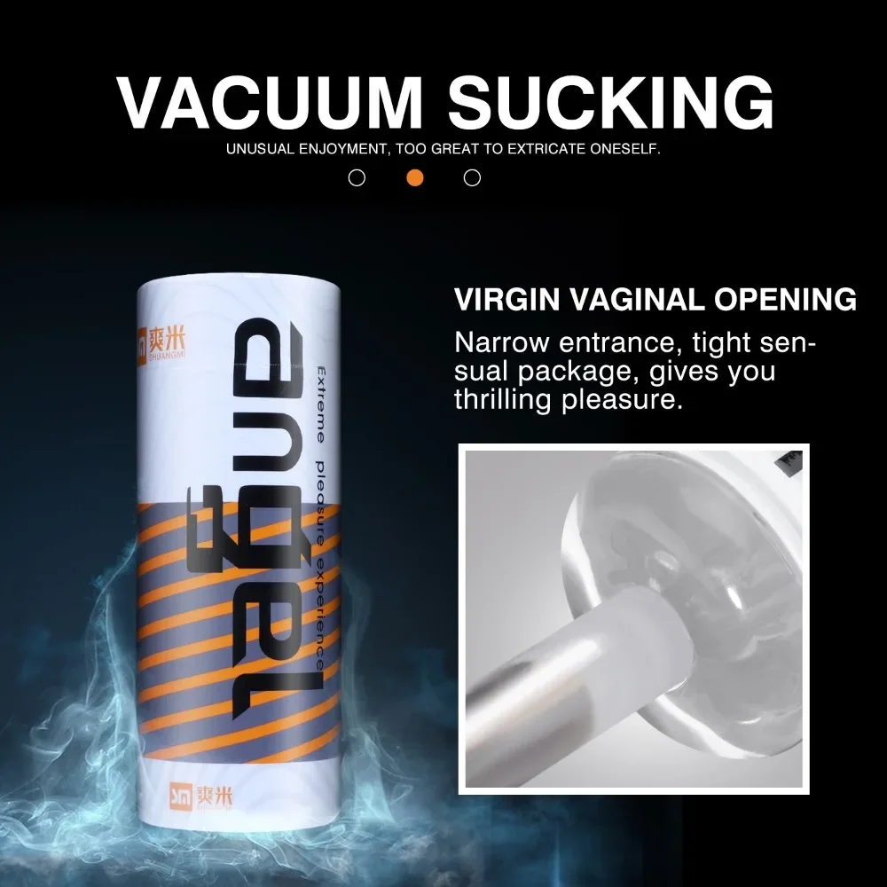 Transparent Masturbation Cup Reusable Pocket Vagina Male Masturbator Penis Massager Endurance Exercise Sex Toys for Men 18+