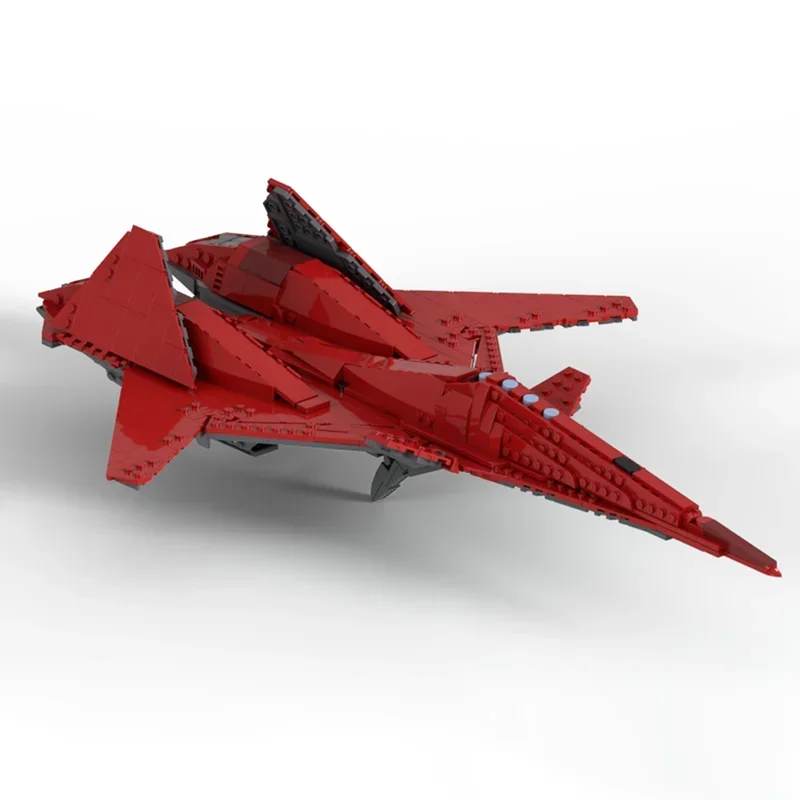 Chasseur militaire Moc briques de construction Ace Combat ADF-01 FALKEN modèle technologie de construction bloc modulaire bricolage jouet cadeaux de vacances