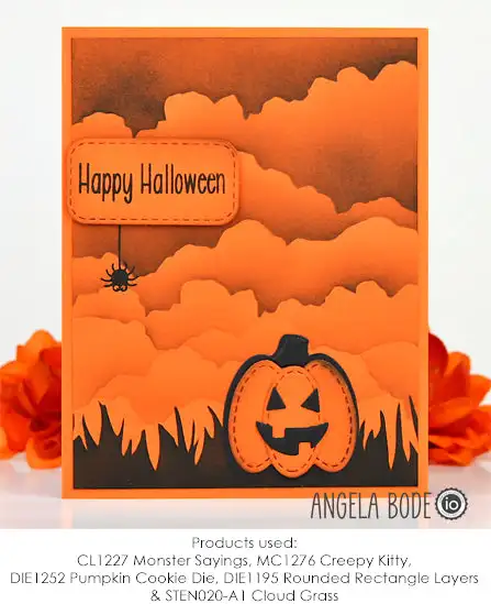 2023 New Halloween Pumpkin Cloud Grass Metal Cutting Dies Stencils Scrapbooking Photo Album Decorative Make Embossing DIY Paper