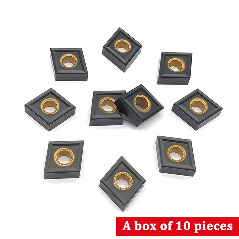 เครื่องกลึงเครื่องตัด CNMG120404 KC3115คาร์ไบด์แทรกเครื่องมือกลึงภายนอก CNC เครื่องมือกลึงโลหะ cnmg